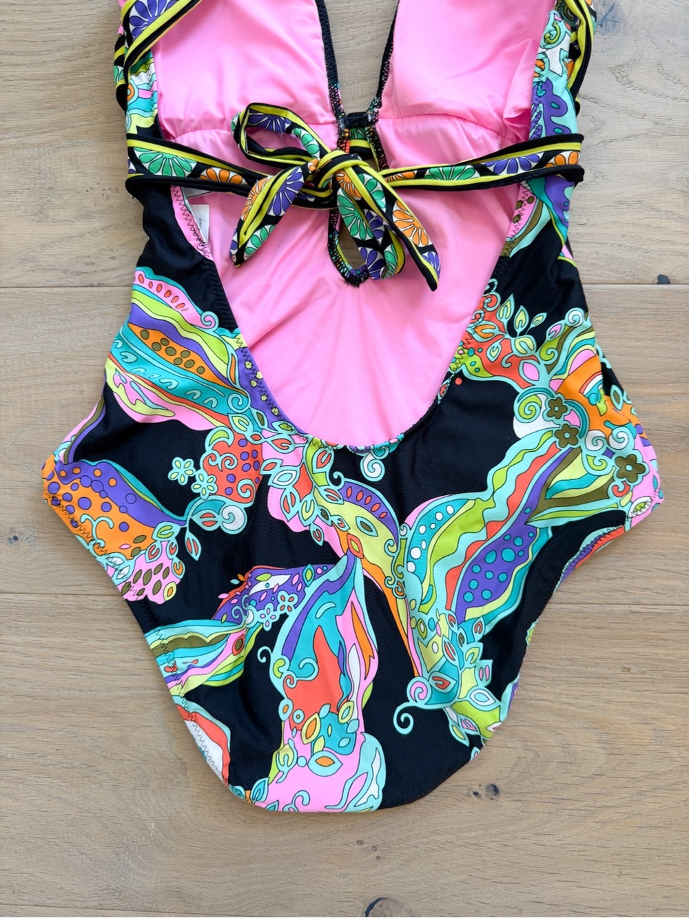 TRINA TURK • Sea Garden One Piece in Black - Picture 10 of 13